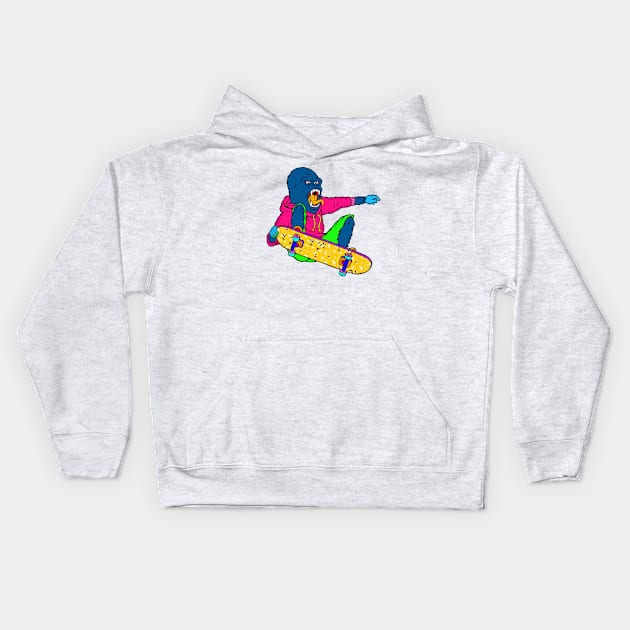 Go Ape Shred Kids Hoodie by Woah_Jonny